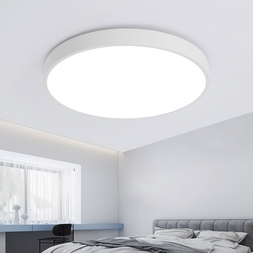 北欧长方形客厅灯2025新款LED主卧室吸顶灯阳台房间广东中山灯具 - 图3