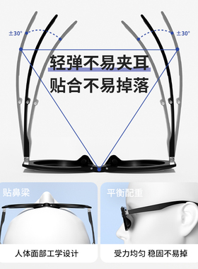 可折叠猫眼墨镜高级感偏光太阳镜