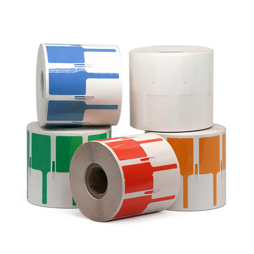 开玛GW08-01 打印标签 33mm*24mm+30mm 500片/卷 蓝色 - 图2