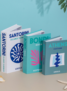 简约可打开装饰道具假书仿真书本