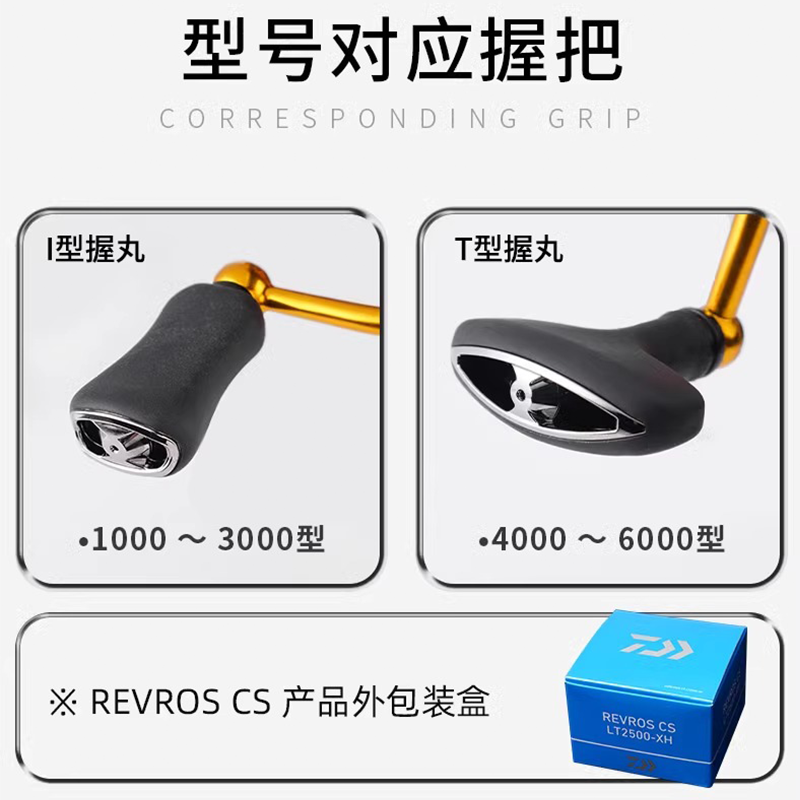 24款DAIWA达亿瓦REVROS纺车轮CS路亚轮远投鱼线轮轻量海水鱼线轮-图2