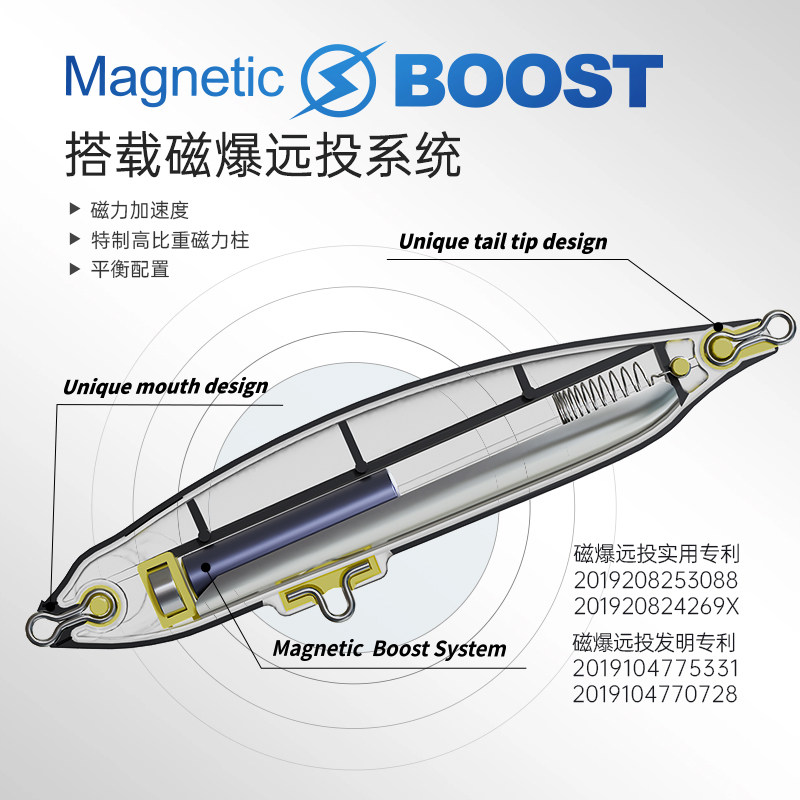 新款大河奔流东风铅笔E75/85路亚饵沉水铅笔磁爆远投鱤鱼专杀假饵,淘宝优惠券,粉丝福利购,淘宝优惠卷