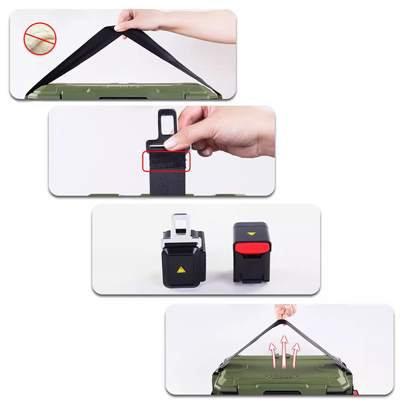 Bensu本塑路亚箱背带隔路亚饵收纳箱卡扣伸缩背带多工能加厚织带 - 图1