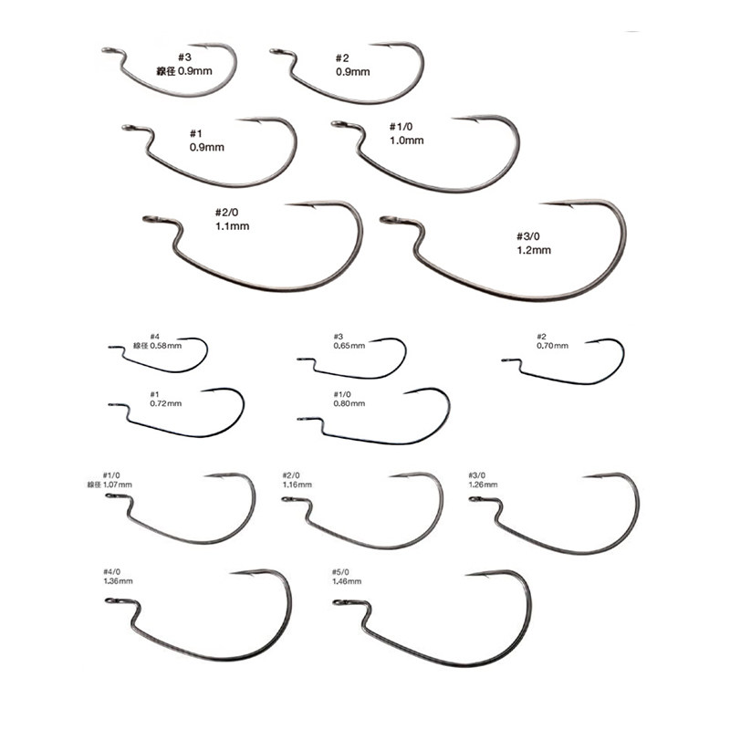 VARIVAS巴里巴斯曲柄钩offset master强力精细作钓路亚钩瓦里瓦斯 - 图2