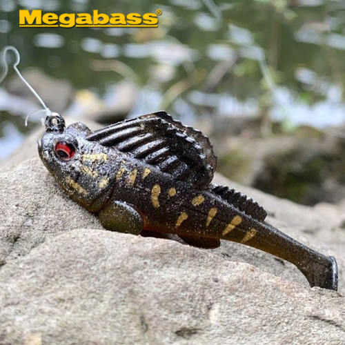 MEGABASS跳跳鱼假饵DARK SLEEPER包铅鱼鳜鱼鲈鱼饵淡水海钓路亚饵 - 图1