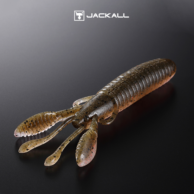 Jackall虾型软饵COVER CRAW无铅虾高比重德州竞技鲈鱼饵路亚假饵 - 图0