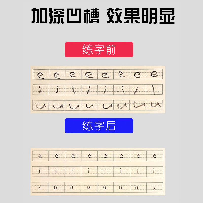 儿童数字练字帖幼儿园楷书启蒙练字板笔画笔顺练字神器学前班凹槽学前学字字帖小学初学者写字帖魔法练字本贴 儿童数字练字帖幼儿园楷书启蒙练字板笔画笔顺练字神器学前班凹槽学前学字字帖小学初学者写字帖魔法练字本贴