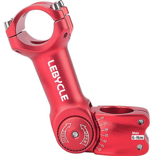 Mountainbike-Vorbauerhöhung und einstellbarer Winkel