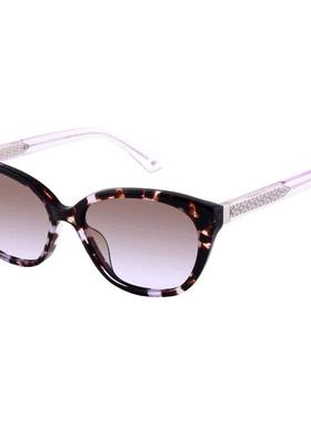 代购kate spade女士太阳镜遮光防紫外线可配近视透明镜腿猫眼型