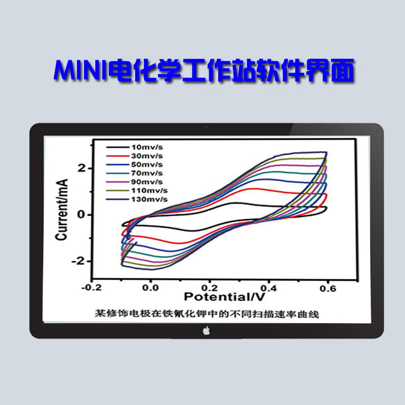 三电极体系微流控电化学工作站便携式三电极屏蔽箱电解池工作台架 - 图3