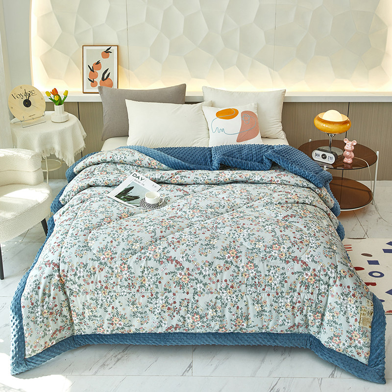 2025新款冬季豆豆绒被子加厚保暖秋冬被芯夏凉被子可机洗四季通用,淘宝优惠券,粉丝福利购,淘宝优惠卷