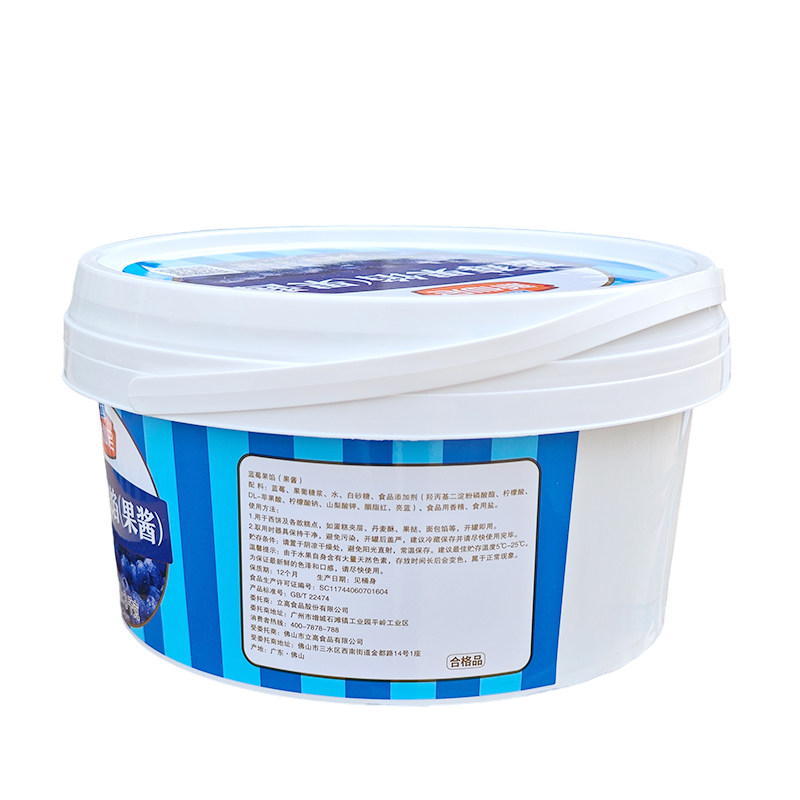 立高新仙尼蓝莓果馅3kg商用蛋糕面包夹心草莓水果果酱烘焙馅料,淘宝优惠券,粉丝福利购,淘宝优惠卷