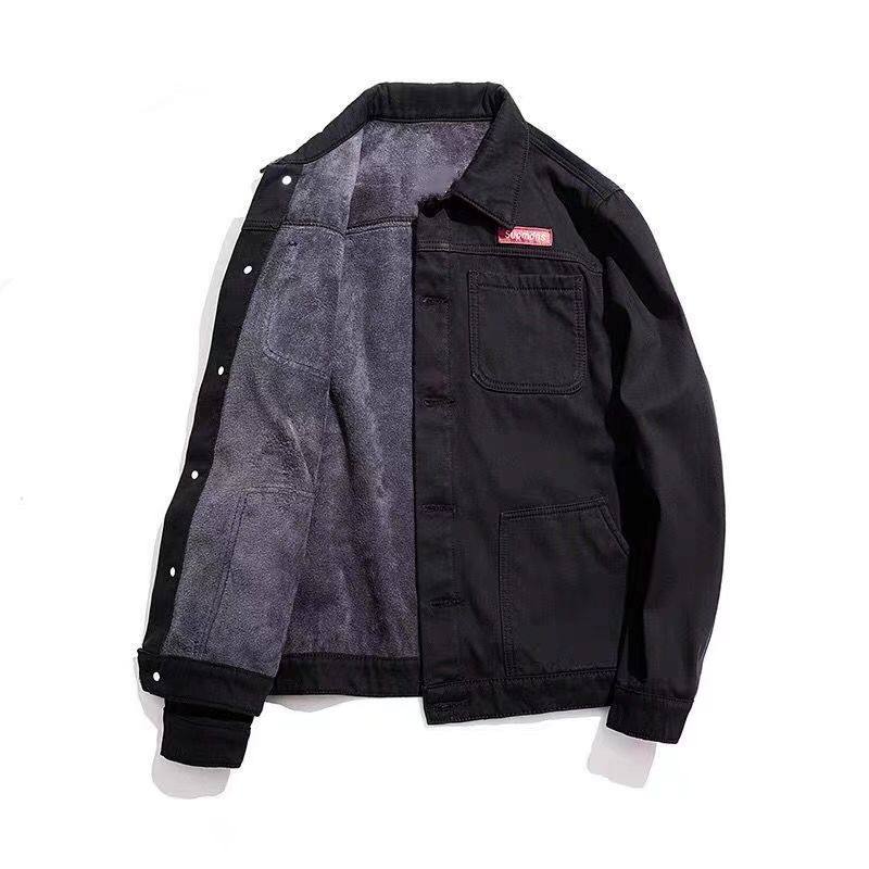 日系秋冬外套干活穿的加绒加厚耐磨脏多口袋工装宽松大码男装夹克,淘宝优惠券,粉丝福利购,淘宝优惠卷