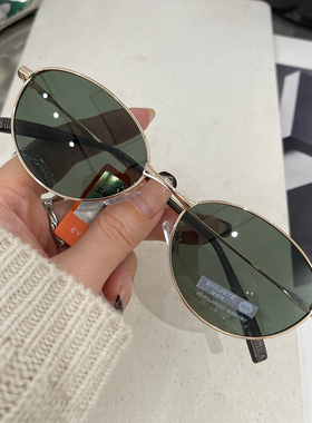 复古猫眼偏光太阳镜近视可配度数