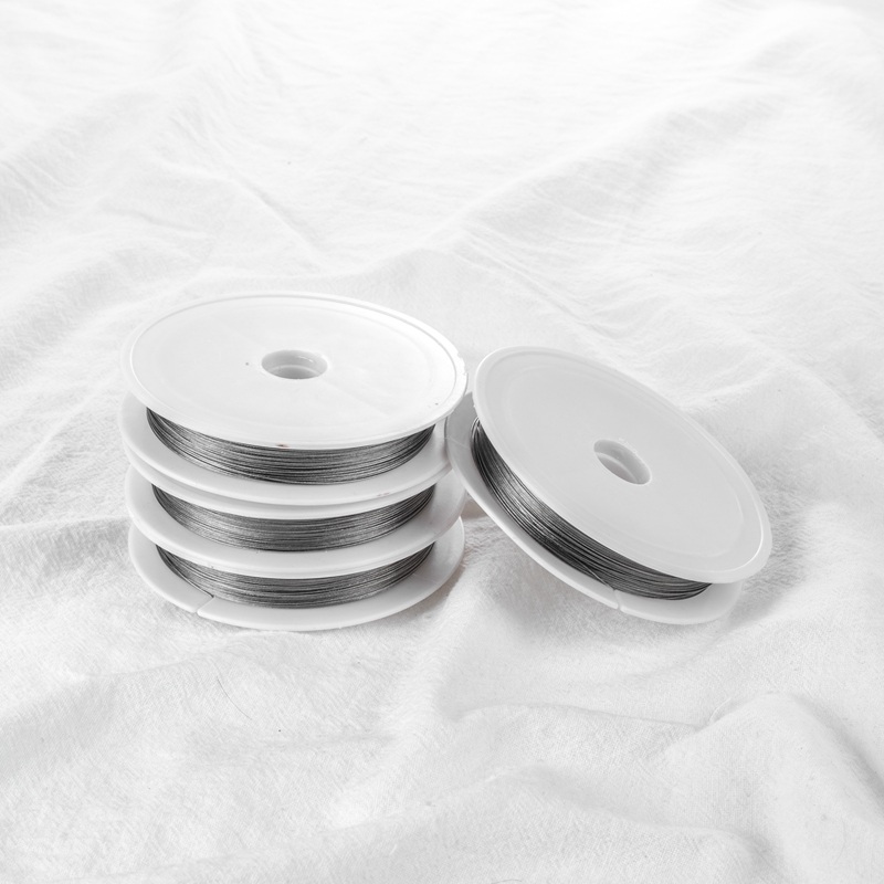 diy材料串珠线材 0.3钢丝线 首饰线 珠帘线钢线diy手链项链配件 - 图0