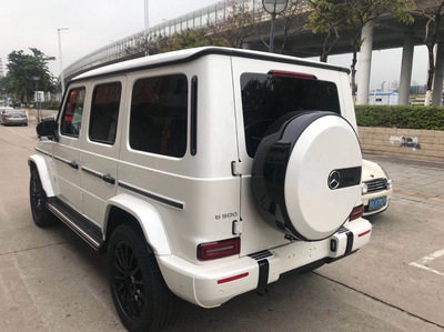 奔驰g350g500g55g400g63改装黑色备胎圈后备胎框备胎盖备胎罩 - 图3