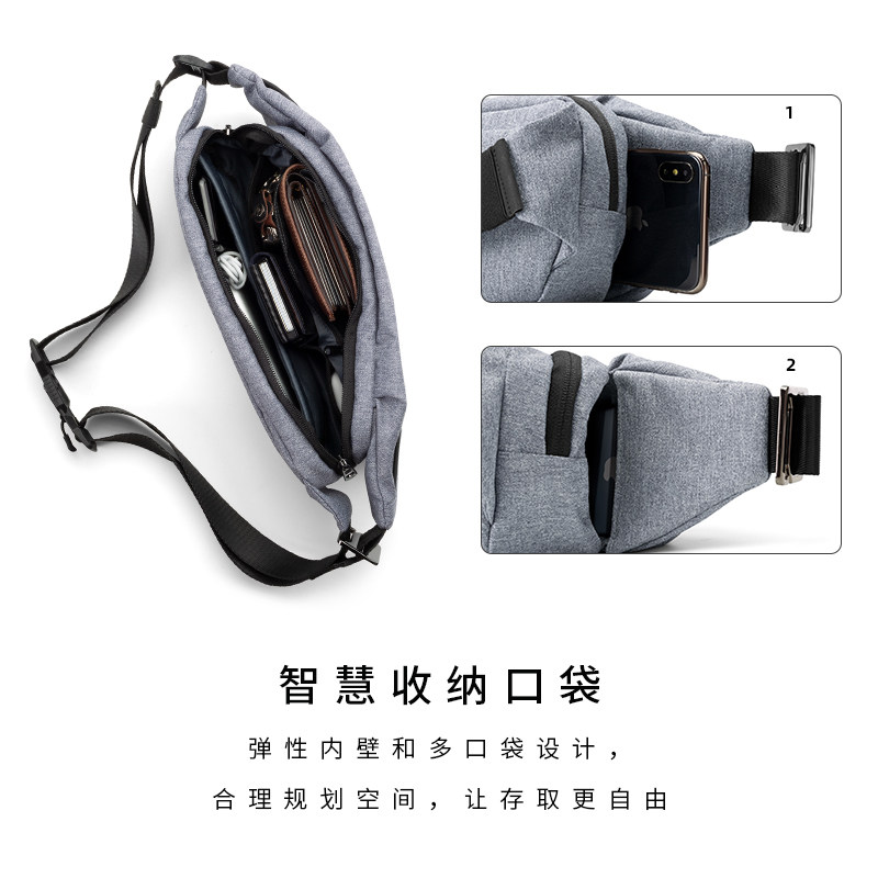 niid新款男包多功能男潮牌女斜挎包 niid男士包袋