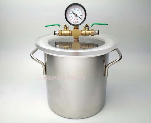 真空消泡脱泡桶AB胶水除泡真空罐环氧树脂硅胶真空泵容器脱泡桶 - 图3