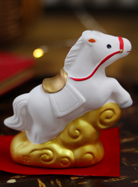 日本马年摆件礼物送人精致