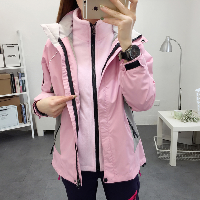 户外冲锋衣男女潮牌三合一可拆卸两件套秋冬季滑雪加厚登山服西藏 户外冲锋衣男女潮牌三合一可拆卸两件套秋冬季滑雪加厚登山服西藏