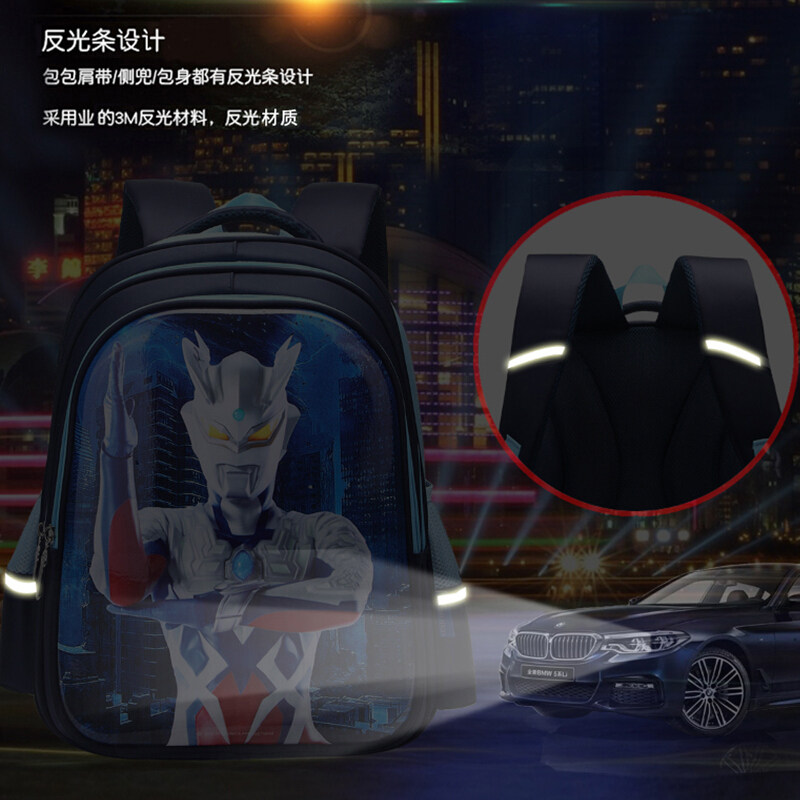 2020新款潮赛罗奥特曼小学生双肩包 简涵箱包双肩背包