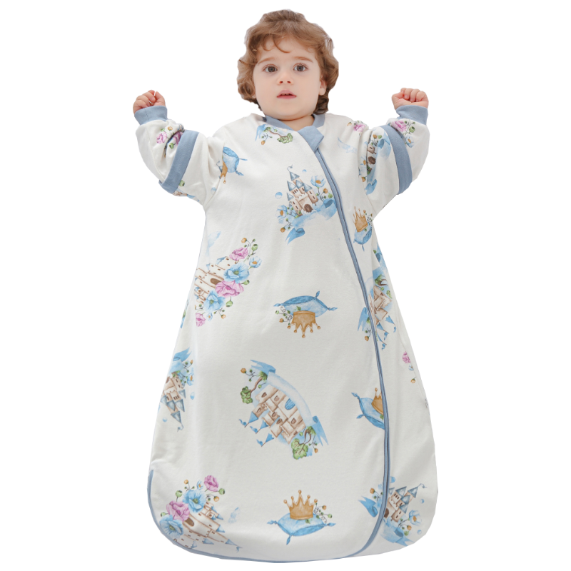 婴儿睡袋双层纯棉包脚式新生儿一体宝宝防踢被神器春秋四季通用款,淘宝优惠券,粉丝福利购,淘宝优惠卷