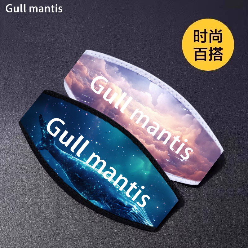 GULL MANTIS潜水面镜防缠发打结垫魔术贴开合便捷拆卸潜水好伴侣 - 图3