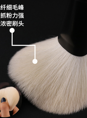 雨潼新品墨尘化妆刷眉散粉腮红