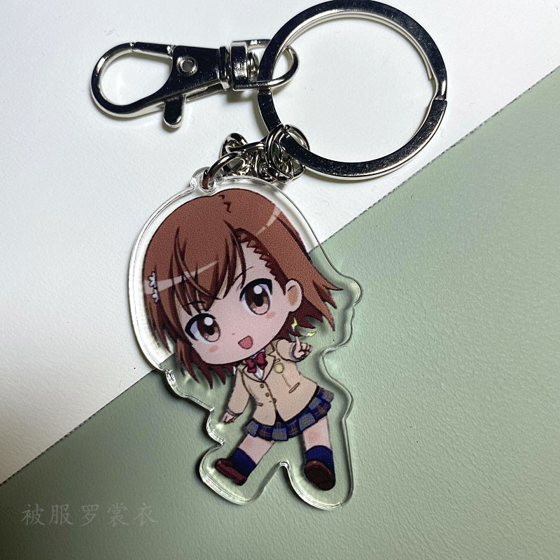 魔法禁书目录周边炮姐御坂美琴一方通行二次元动漫挂件夹层双面图,淘宝优惠券,粉丝福利购,淘宝优惠卷