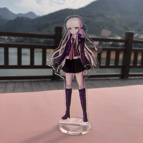 弹丸论破之希望的学园周边黑白熊东条斩美七海千秋立牌亚克力摆件 - 图2