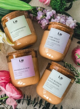 Floréa•LAV  candles• 风手工香薰蜡烛高端家居香氛ins