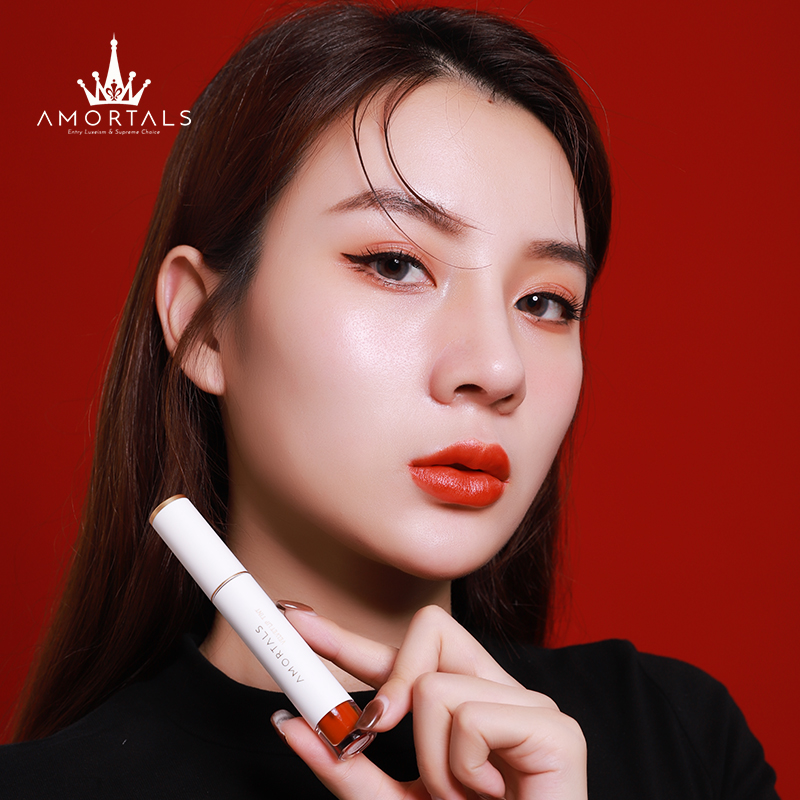 AMORTALS尔木萄官方旗舰店尔木萄水光唇釉哑光玻璃唇彩女学生款小众口红正品3