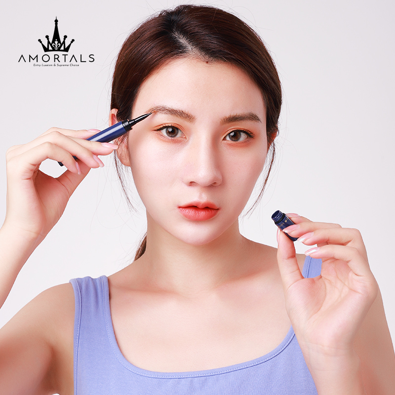 amortals尔木萄旗舰店韩国尔木萄染眉液膏不易脱色眉粉眉笔女男不易晕染棕色2