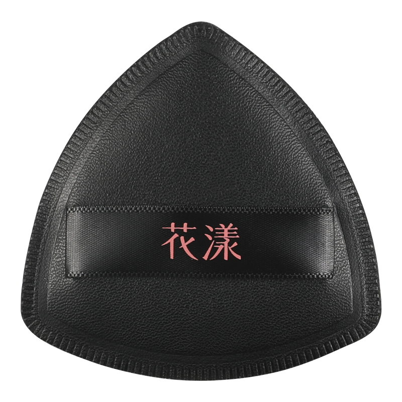 花漾漆影三角粉扑服帖轻薄粉底液干湿两用便携透气底妆工具 - 图3