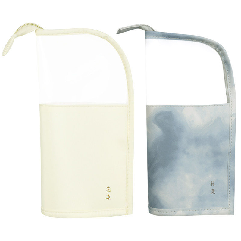 花漾帆船化妆刷收纳包刷包可站立大容量高颜值ins水墨青山化妆包,淘宝优惠券,粉丝福利购,淘宝优惠卷