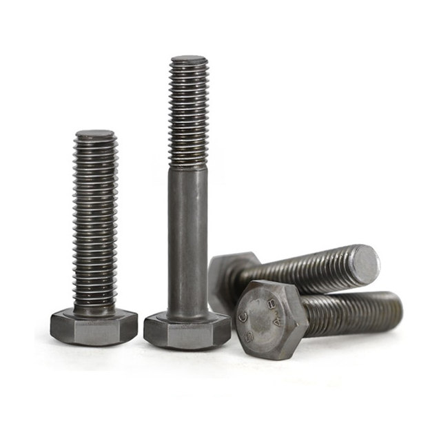 Level 4.8 iron natural color outer hexagonal screw