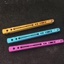 LDY Leaf Sky Wolf Star Butterfly Knife v3 Exhibition Edition Standard Edition ldy Tuning Fork Blade Butterfly Knife