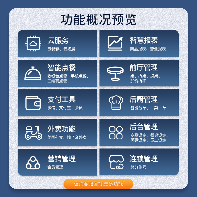 智掌柜收银机一体机触摸屏餐饮奶茶饭店专用点单机扫码点菜点餐机收款机收银系统管理软件扫码收银机一体机-图0