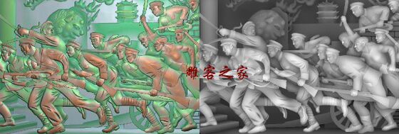 Carvings of the house of engravers anti-japanese war wuchang uprising war of liberation red memory eighth route army red army pictures
