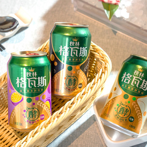 秋林格瓦斯益生菌发酵饮料330ml*6罐