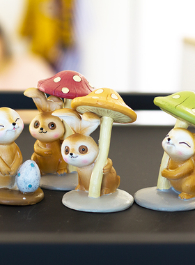 少女心桌面摆件情侣房间装饰品