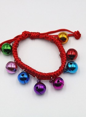 婴儿童小铃铛手链有声音