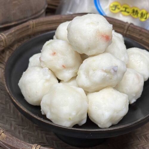 德裕隆潮汕正宗达濠手工墨斗丸墨鱼丸火锅烧烤关东煮新鲜食材 - 图1