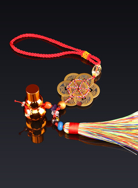 挂件葫芦铜钱弘家属马年