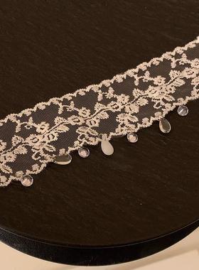 仙莉丝锁骨链蕾丝颈链小众设计