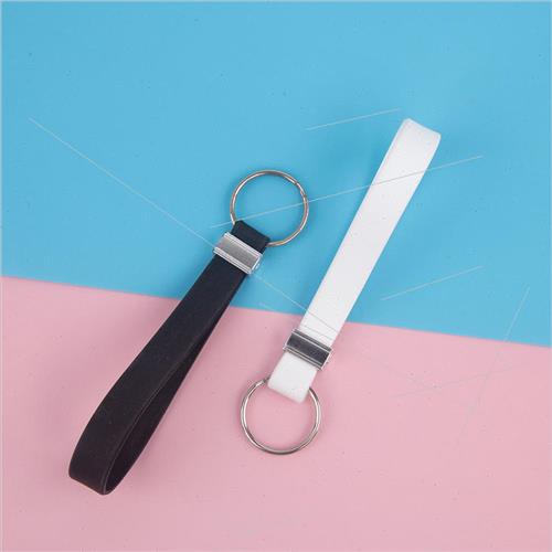 2023 new car key chain bag charm can be ized logo silicone k-图1