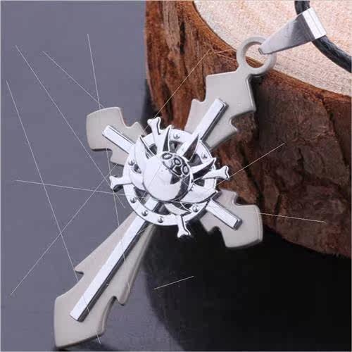 Around Anime King of Thieves  Cross Necklace Popular Necklac - 图0