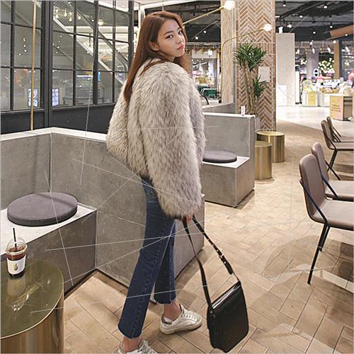 Fur coat 2022 fall and winter new Korean  of the fox hair ra - 图0