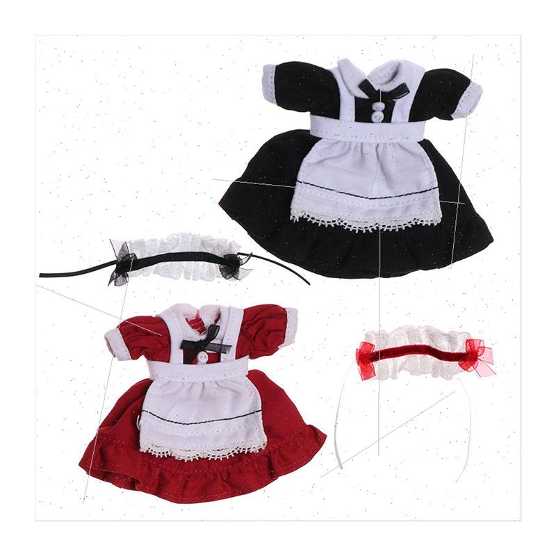 Heart Tong toys waifu maid dress set 12 points vegan wearabl - 图3