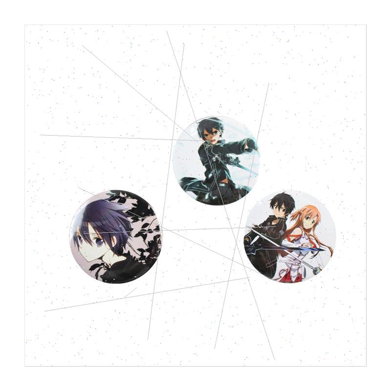 Kirin Asuna Knotty Shiina Badge Brooch Pin Accessories - 图3